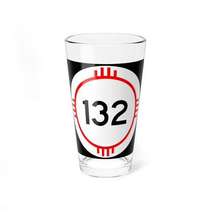 New Mexico 132 (New Mexico) (Road Sign) Pint Glass 16oz 16oz - Go Mug Yourself