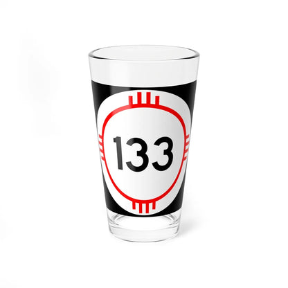 New Mexico 133 (New Mexico) (Road Sign) Pint Glass 16oz 16oz - Go Mug Yourself