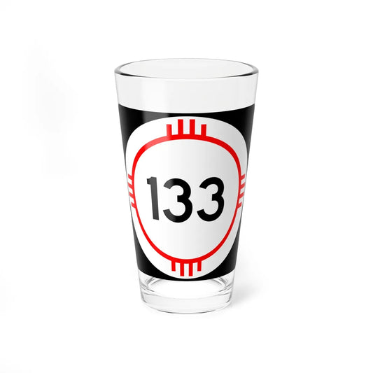 New Mexico 133 (New Mexico) (Road Sign) Pint Glass 16oz 16oz - Go Mug Yourself