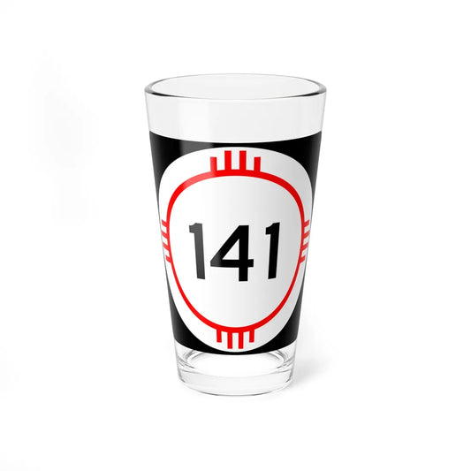 New Mexico 141 (New Mexico) (Road Sign) Pint Glass 16oz 16oz - Go Mug Yourself