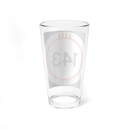 New Mexico 143 (New Mexico) (Road Sign) Pint Glass 16oz - Go Mug Yourself