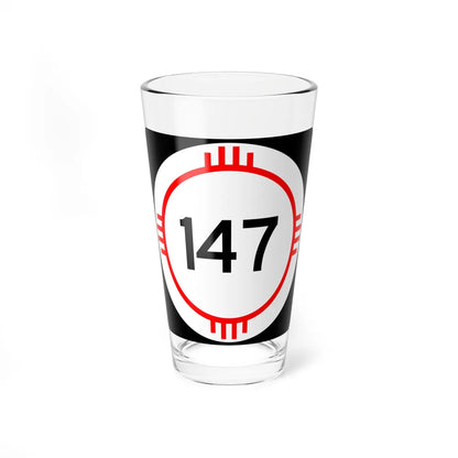 New Mexico 147 (New Mexico) (Road Sign) Pint Glass 16oz 16oz - Go Mug Yourself