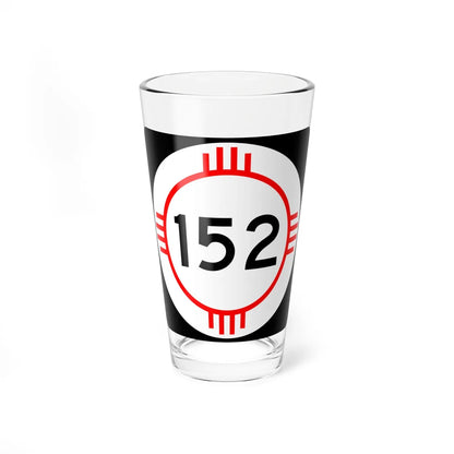 New Mexico 152 (New Mexico) (Road Sign) Pint Glass 16oz 16oz - Go Mug Yourself