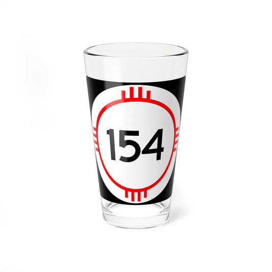 New Mexico 154 (New Mexico) (Road Sign) Pint Glass 16oz 16oz - Go Mug Yourself
