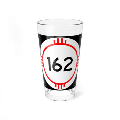 New Mexico 162 (New Mexico) (Road Sign) Pint Glass 16oz - Go Mug Yourself