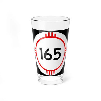 New Mexico 165 (New Mexico) (Road Sign) Pint Glass 16oz 16oz - Go Mug Yourself