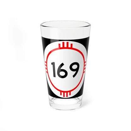 New Mexico 169 (New Mexico) (Road Sign) Pint Glass 16oz - Go Mug Yourself