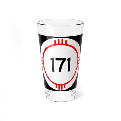 New Mexico 171 (New Mexico) (Road Sign) Pint Glass 16oz 16oz - Go Mug Yourself