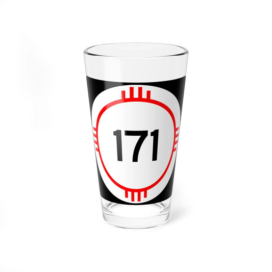 New Mexico 171 (New Mexico) (Road Sign) Pint Glass 16oz 16oz - Go Mug Yourself