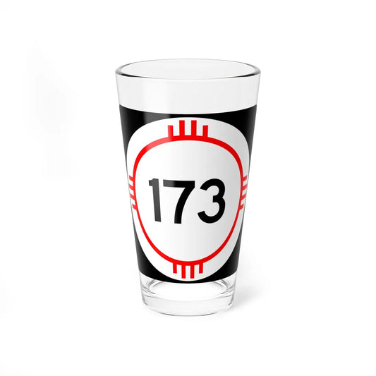 New Mexico 173 (New Mexico) (Road Sign) Pint Glass 16oz 16oz - Go Mug Yourself