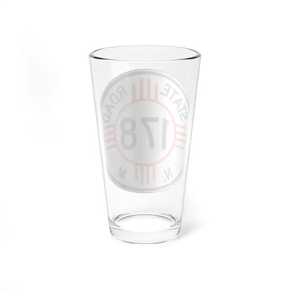 New Mexico 178 1952 (New Mexico) (Road Sign) Pint Glass 16oz - Go Mug Yourself