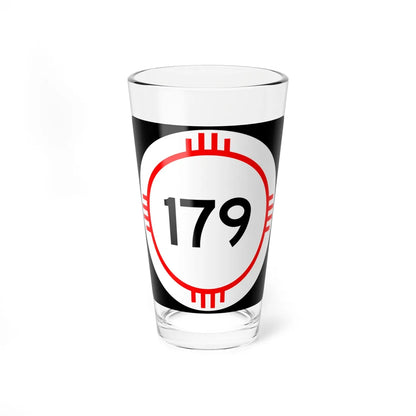 New Mexico 179 (New Mexico) (Road Sign) Pint Glass 16oz 16oz - Go Mug Yourself
