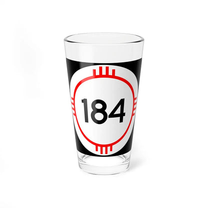 New Mexico 184 (New Mexico) (Road Sign) Pint Glass 16oz 16oz - Go Mug Yourself