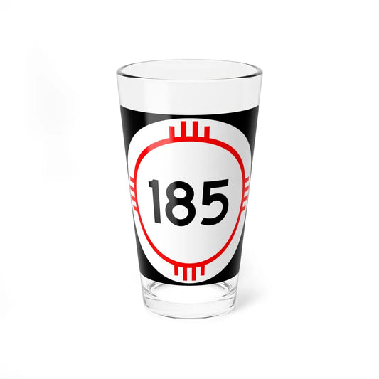 New Mexico 185 (New Mexico) (Road Sign) Pint Glass 16oz 16oz - Go Mug Yourself