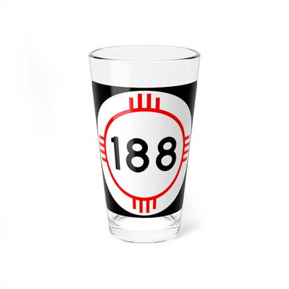 New Mexico 188 (New Mexico) (Road Sign) Pint Glass 16oz - Go Mug Yourself