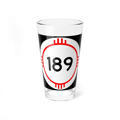 New Mexico 189 (New Mexico) (Road Sign) Pint Glass 16oz 16oz - Go Mug Yourself
