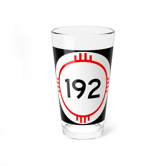 New Mexico 192 (New Mexico) (Road Sign) Pint Glass 16oz 16oz - Go Mug Yourself