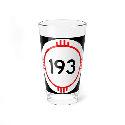 New Mexico 193 (New Mexico) (Road Sign) Pint Glass 16oz 16oz - Go Mug Yourself