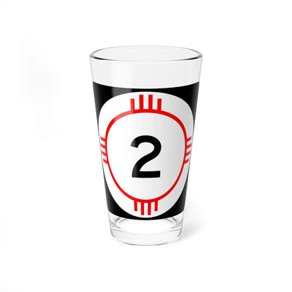 New Mexico 2 (New Mexico) (Road Sign) Pint Glass 16oz 16oz - Go Mug Yourself