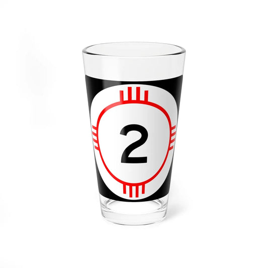 New Mexico 2 (New Mexico) (Road Sign) Pint Glass 16oz 16oz - Go Mug Yourself