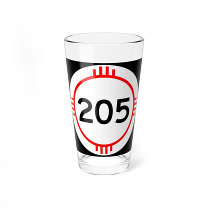 New Mexico 205 (New Mexico) (Road Sign) Pint Glass 16oz 16oz - Go Mug Yourself