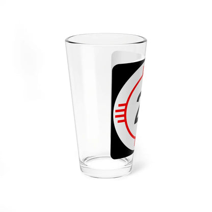 New Mexico 21 (New Mexico) (Road Sign) Pint Glass 16oz - Go Mug Yourself