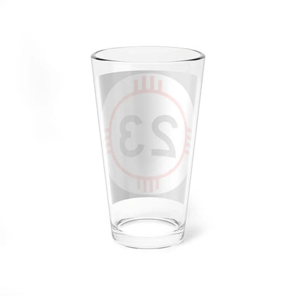 New Mexico 23 (New Mexico) (Road Sign) Pint Glass 16oz - Go Mug Yourself