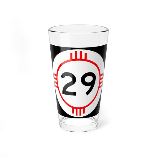 New Mexico 29 (New Mexico) (Road Sign) Pint Glass 16oz 16oz - Go Mug Yourself