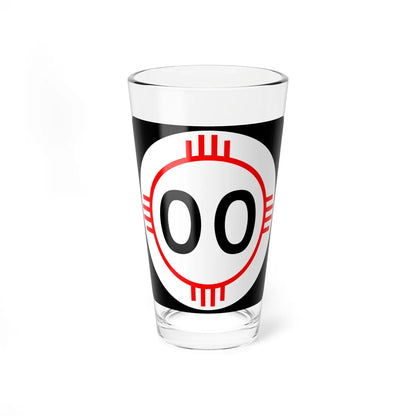 New Mexico 2di (New Mexico) (Road Sign) Pint Glass 16oz 16oz - Go Mug Yourself