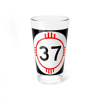 New Mexico 37 (New Mexico) (Road Sign) Pint Glass 16oz 16oz - Go Mug Yourself