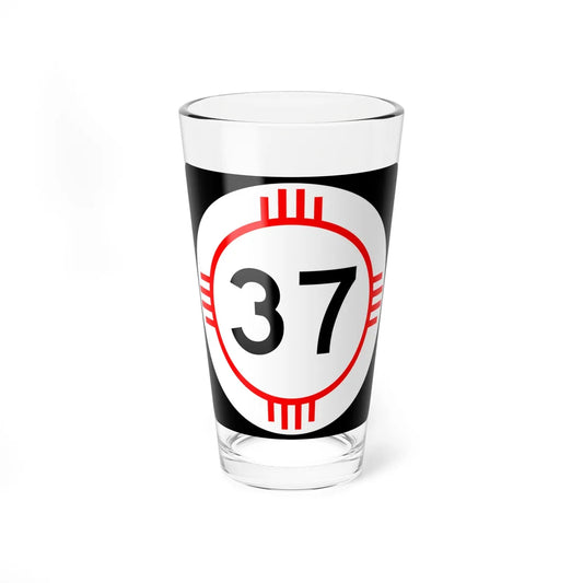 New Mexico 37 (New Mexico) (Road Sign) Pint Glass 16oz 16oz - Go Mug Yourself