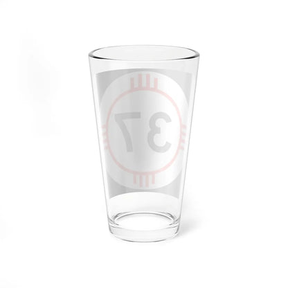 New Mexico 37 (New Mexico) (Road Sign) Pint Glass 16oz - Go Mug Yourself