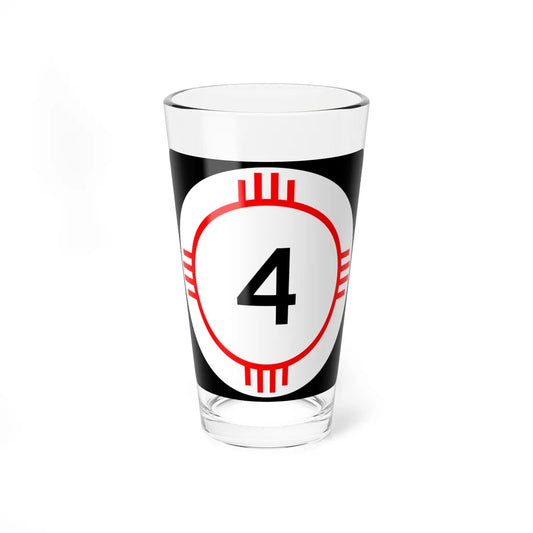 New Mexico 4 (New Mexico) (Road Sign) Pint Glass 16oz 16oz - Go Mug Yourself