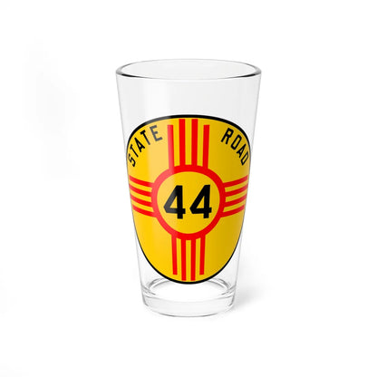 New Mexico 44 1926 (New Mexico) (Road Sign) Pint Glass 16oz 16oz - Go Mug Yourself
