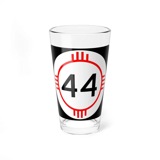 New Mexico 44 (New Mexico) (Road Sign) Pint Glass 16oz 16oz - Go Mug Yourself
