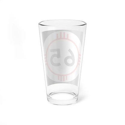 New Mexico 65 (New Mexico) (Road Sign) Pint Glass 16oz - Go Mug Yourself