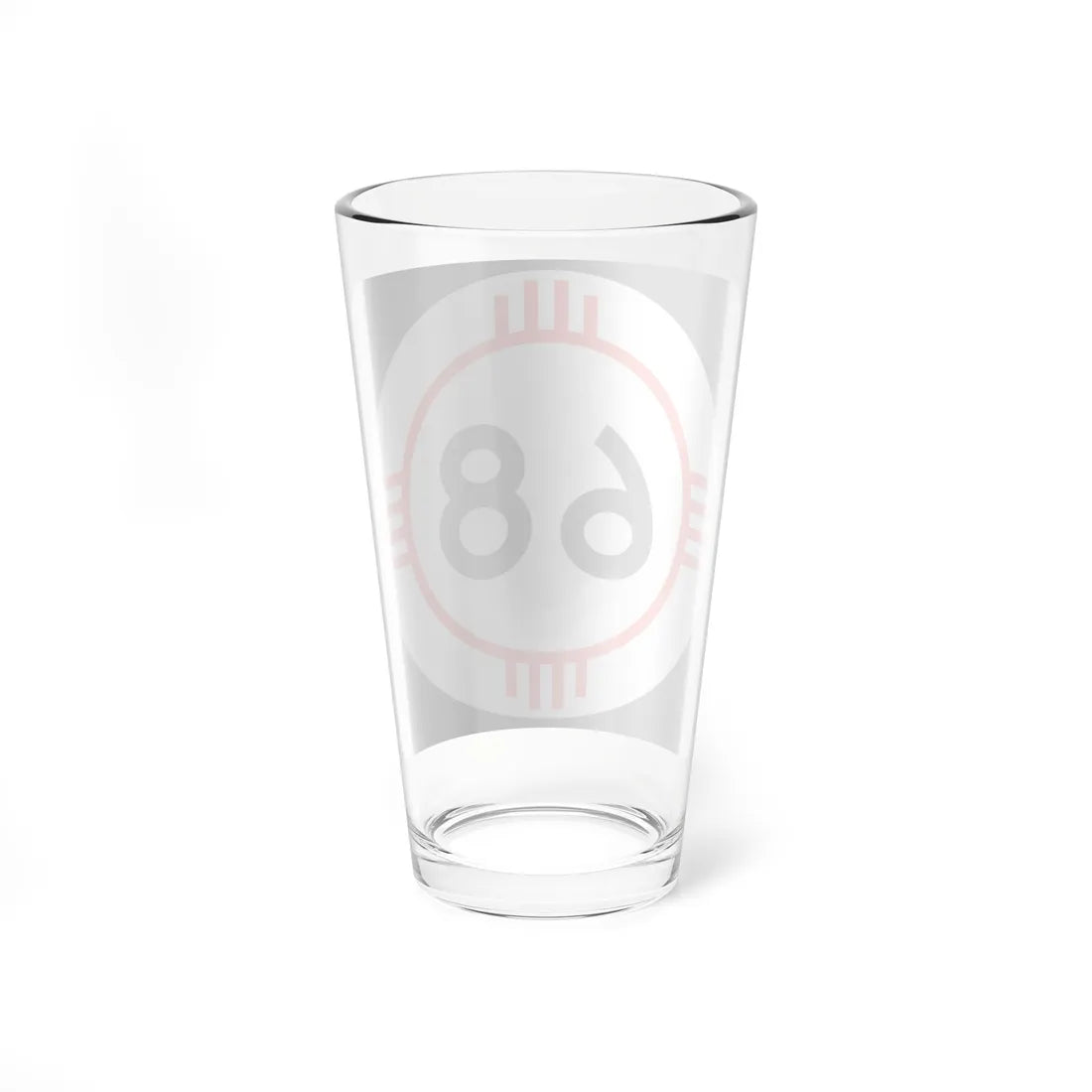 New Mexico 68 (New Mexico) (Road Sign) Pint Glass 16oz - Go Mug Yourself