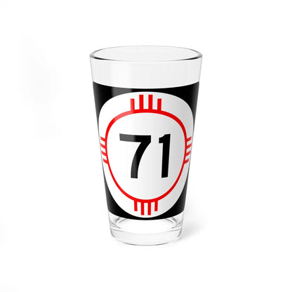 New Mexico 71 (New Mexico) (Road Sign) Pint Glass 16oz 16oz - Go Mug Yourself