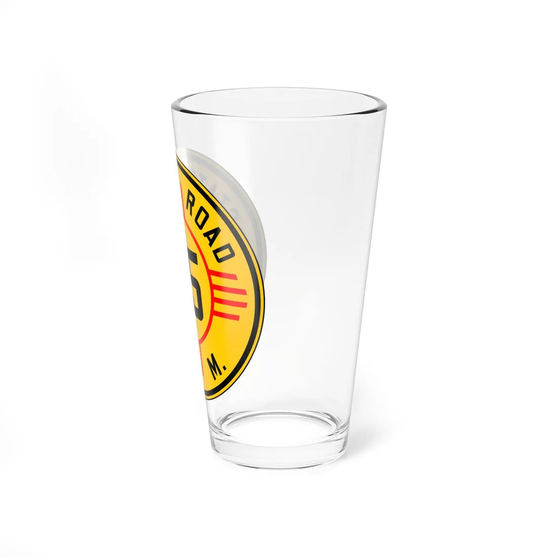 New Mexico 75 1932 (New Mexico) (Road Sign) Pint Glass 16oz - Go Mug Yourself