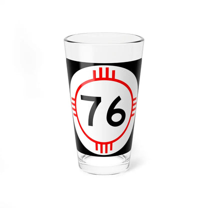 New Mexico 76 (New Mexico) (Road Sign) Pint Glass 16oz 16oz - Go Mug Yourself