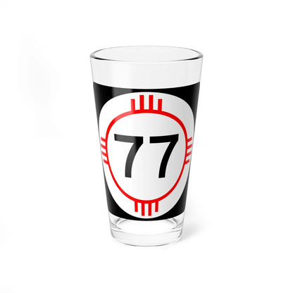 New Mexico 77 (New Mexico) (Road Sign) Pint Glass 16oz 16oz - Go Mug Yourself
