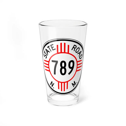 New Mexico 789 1952 (New Mexico) (Road Sign) Pint Glass 16oz - Go Mug Yourself