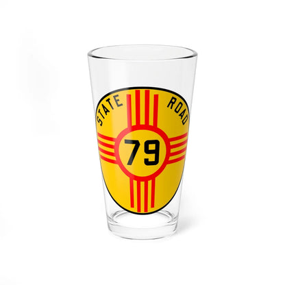 New Mexico 79 1926 (New Mexico) (Road Sign) Pint Glass 16oz 16oz - Go Mug Yourself