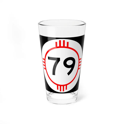 New Mexico 79 (New Mexico) (Road Sign) Pint Glass 16oz 16oz - Go Mug Yourself