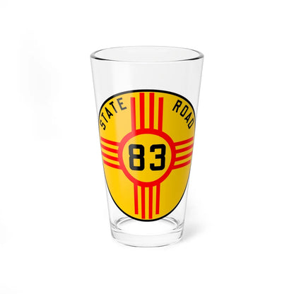 New Mexico 83 1926 (New Mexico) (Road Sign) Pint Glass 16oz 16oz - Go Mug Yourself