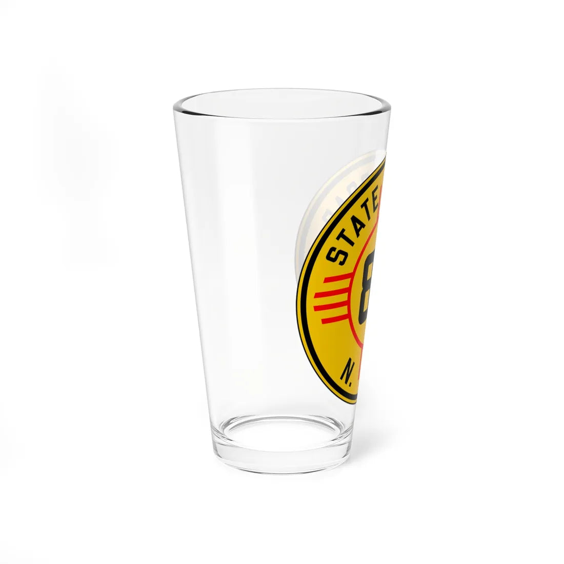 New Mexico 88 1932 (New Mexico) (Road Sign) Pint Glass 16oz - Go Mug Yourself