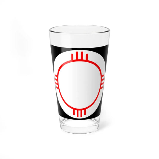 New Mexico blank (New Mexico) (Road Sign) Pint Glass 16oz 16oz - Go Mug Yourself