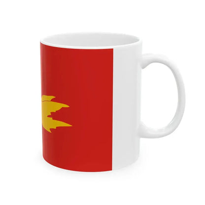 New Mon State Party flag (Myanmar) White Coffee Mug - Go Mug Yourself