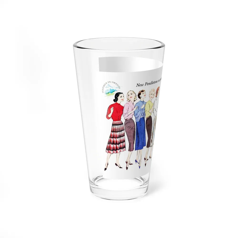 New Pendletonon Parade, 1958 (Magazine Illustration) Pint Glass 16oz-Go Mug Yourself