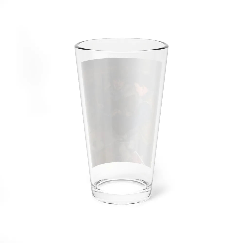 New Provisions (Magazine Illustration) Pint Glass 16oz-Go Mug Yourself